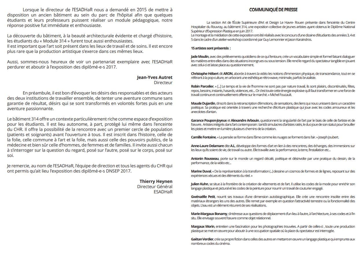 exposition des diplomés 2017 2